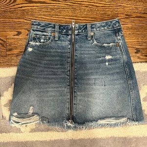 Abercrombie jean skirt